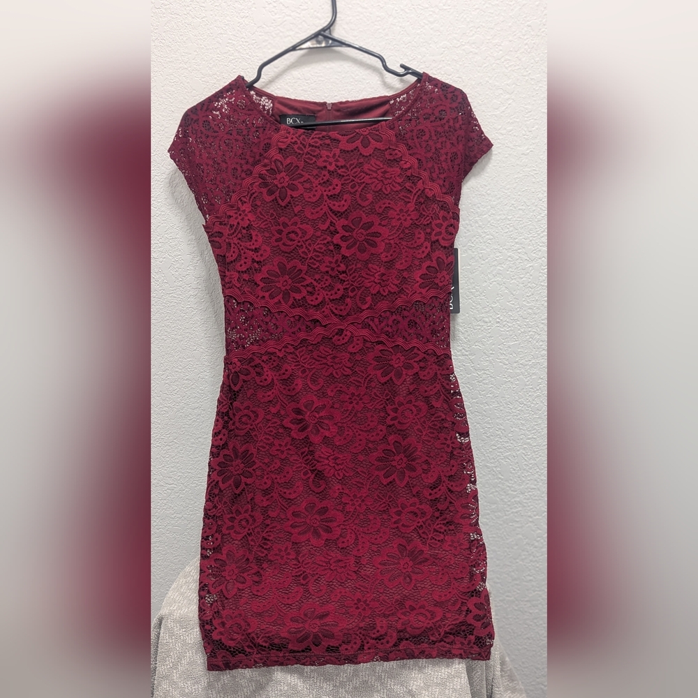 Party Cap Sleeve Lace Dress